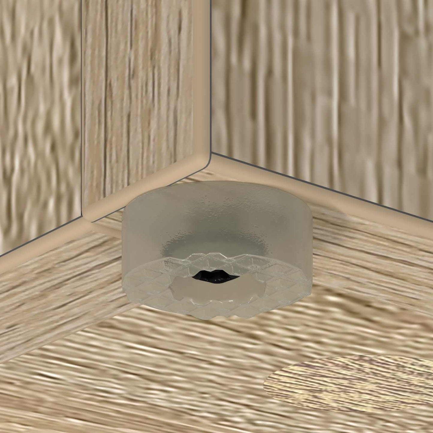 Parasol holder Sonoma oak 25 x 24.5 x 64 cm wood-based material