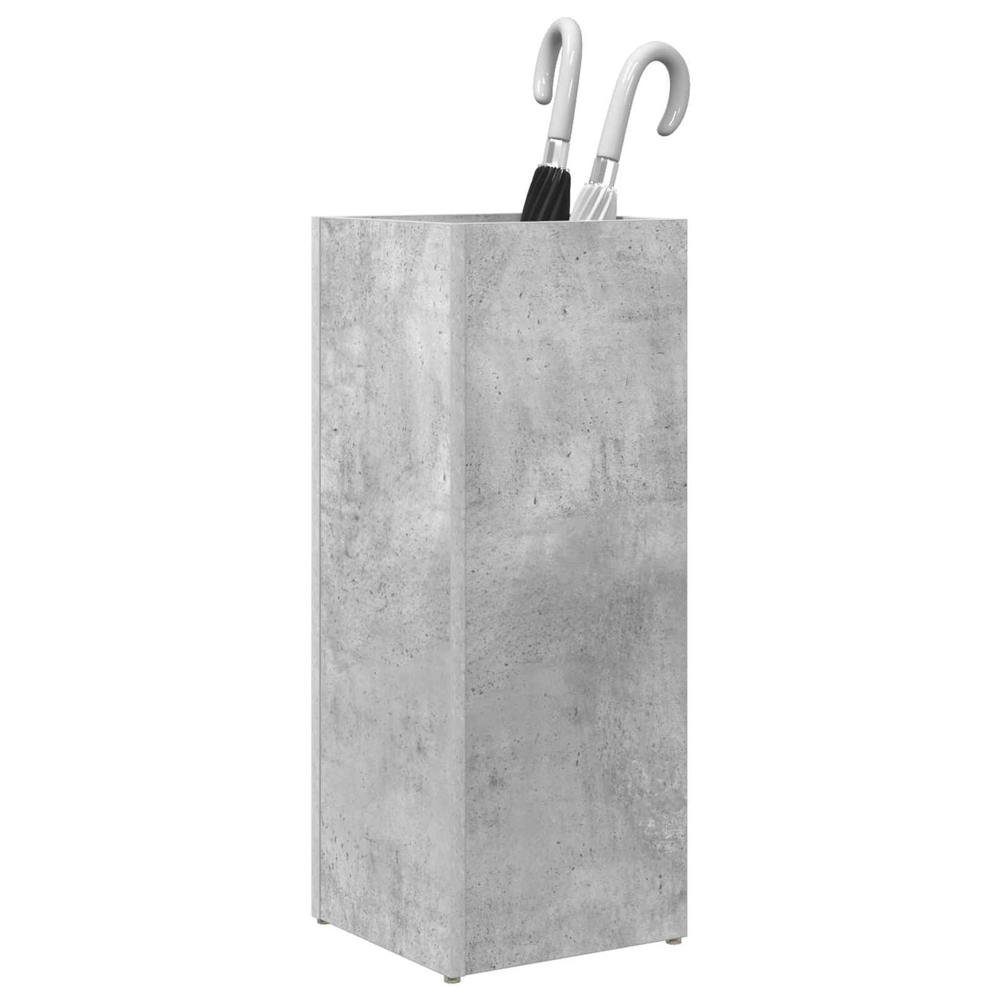 Support de parasol Béton Gris 25 x 24,5 x 64 cm Panneau de fibres de bois