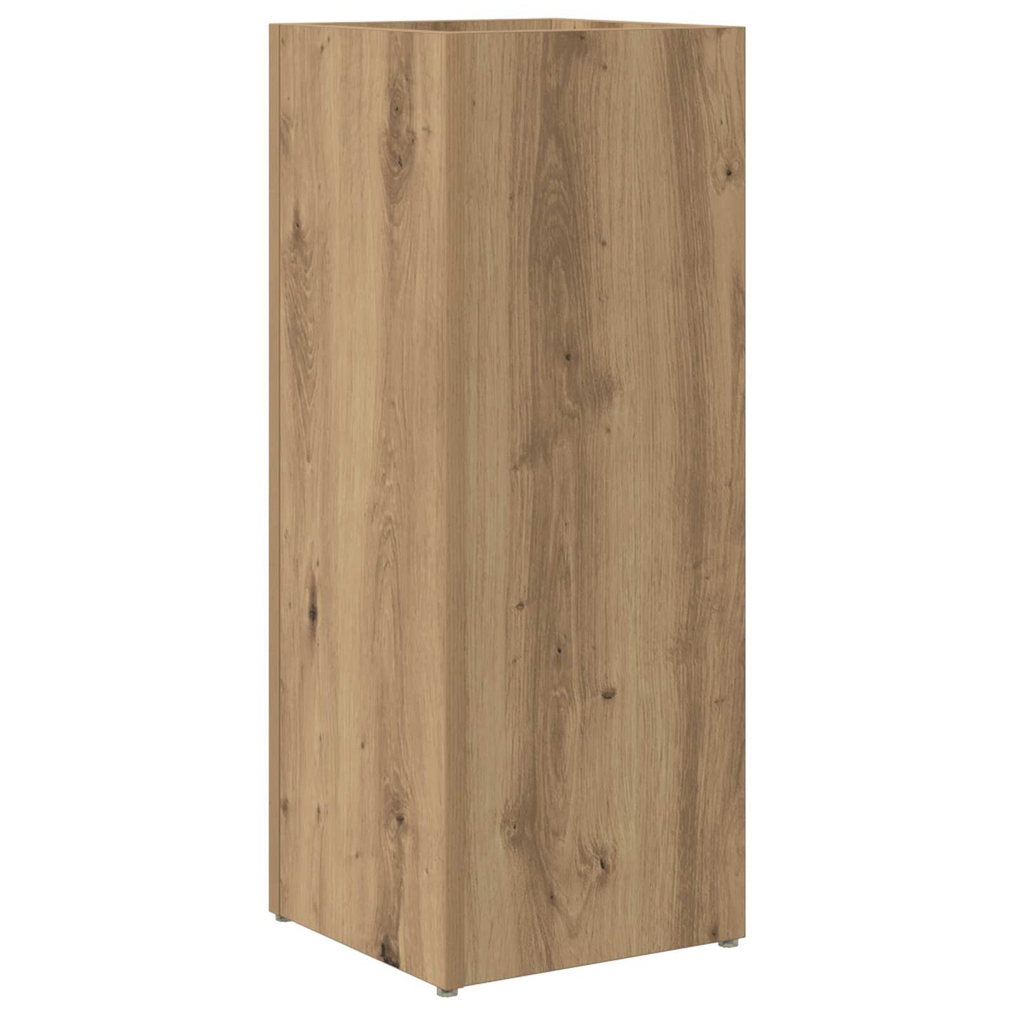 Parasol Stand with Storage Artisan Oak 25 x 24.5 x 64 cm