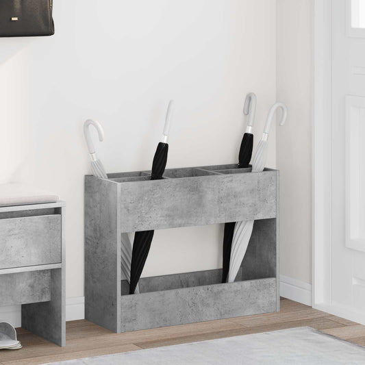 Parasol Base Concrete Gray 65 x 24 x 50 cm Wood Composite