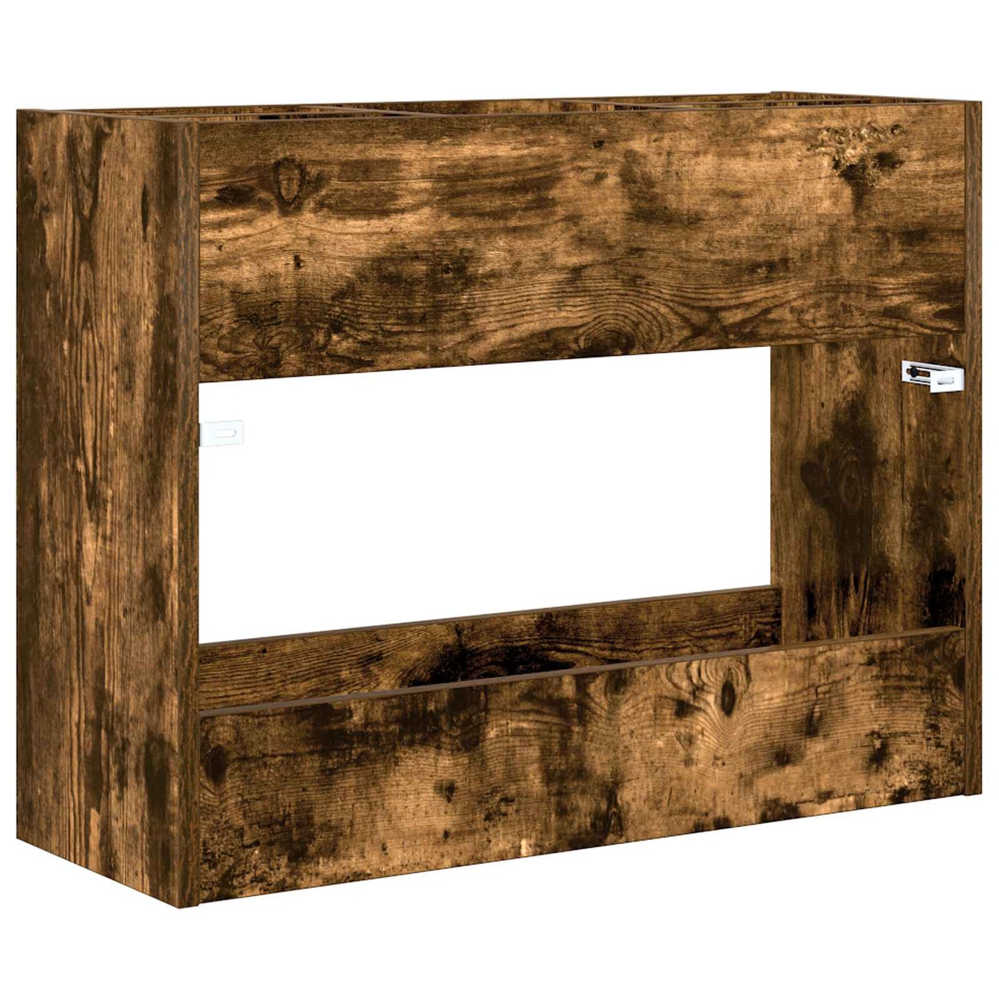 Parasol Holder Smoked Oak 65 x 24 x 50 cm