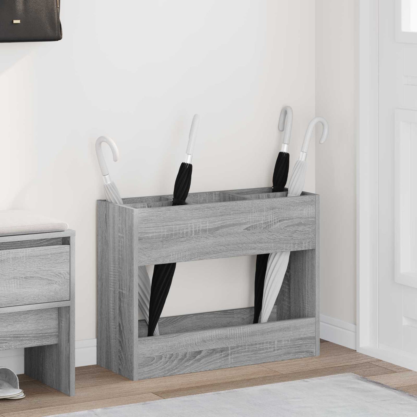 Sonnenschirmhalter Graues Sonoma 65 x 24 x 50 cm Holzwerkstoff
