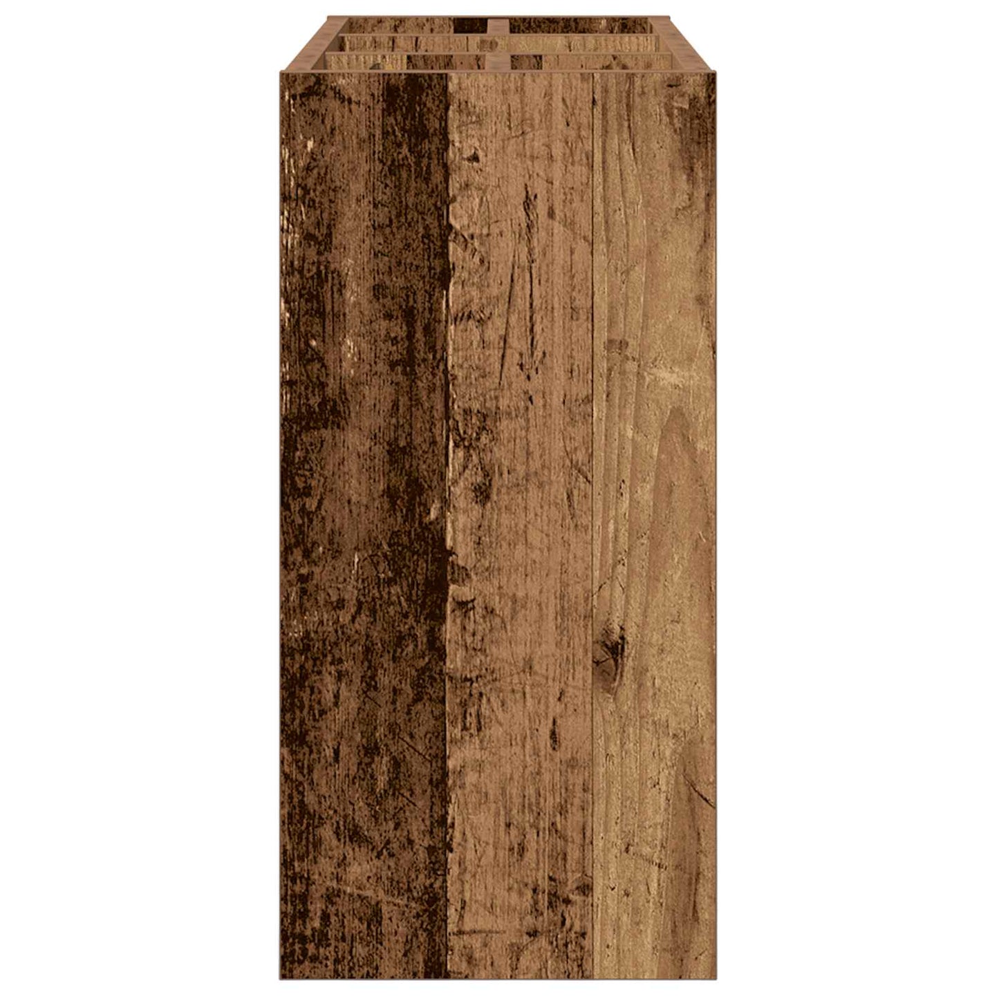 Support de parasol en vieux bois 65 x 24 x 50 cm Matériau à base de bois