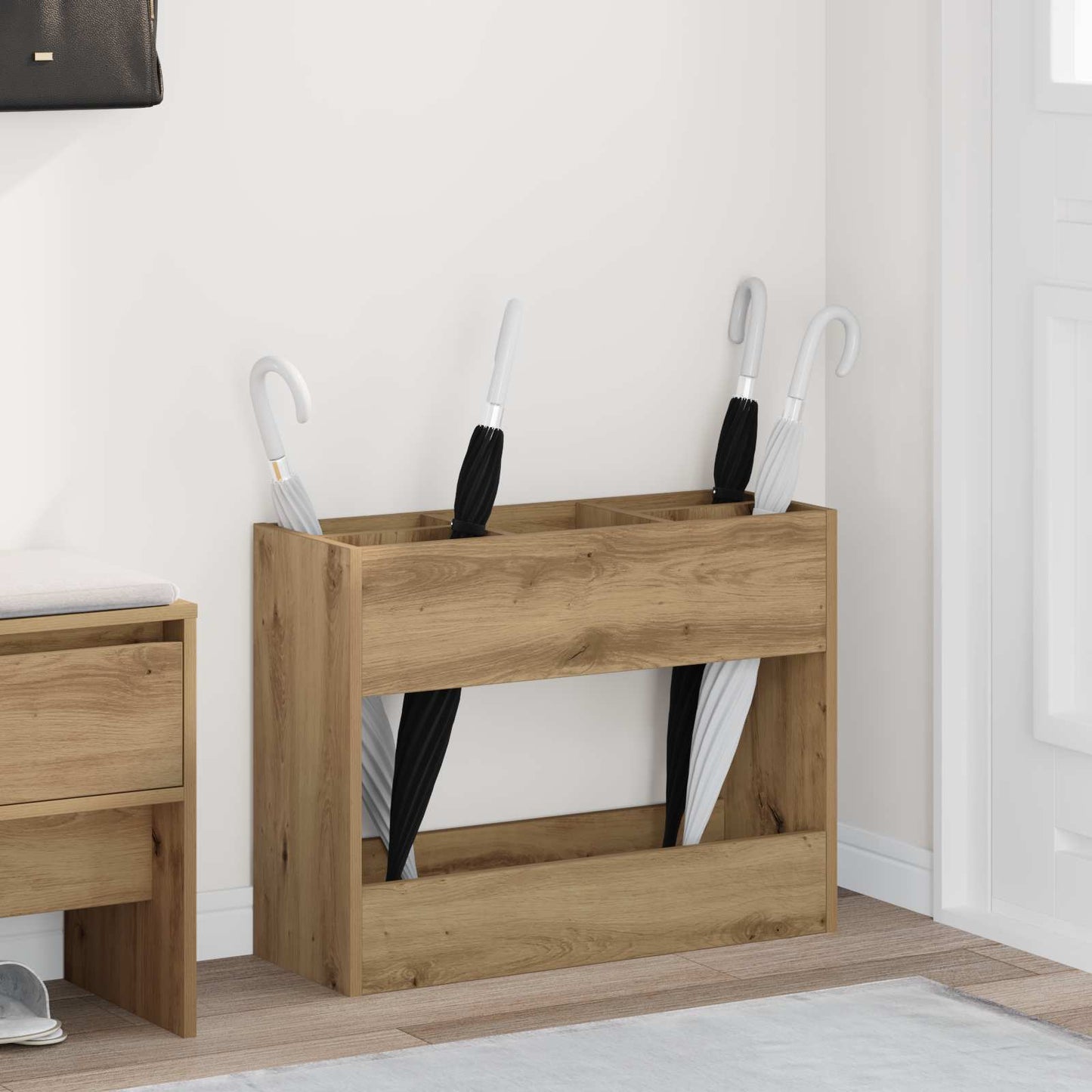 Sonnenschirmhalter Artisan-Eiche 65 x 24 x 50 cm Holzwerkstoff
