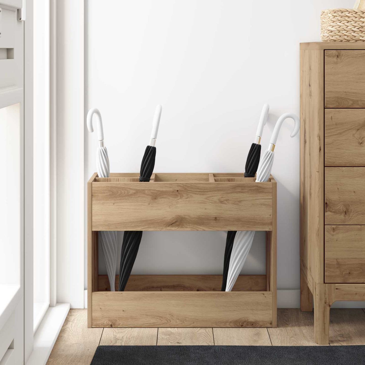 Sonnenschirmhalter Artisan-Eiche 65 x 24 x 50 cm Holzwerkstoff