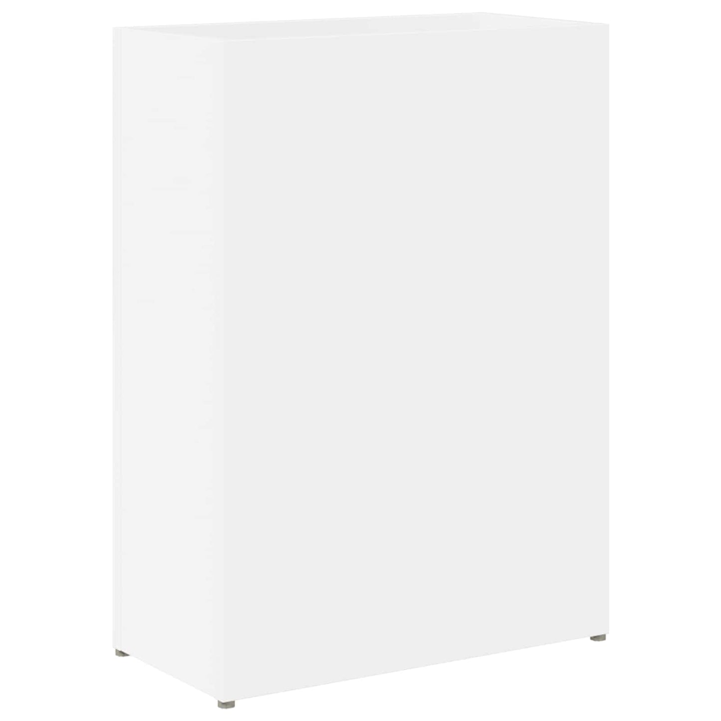 Support de parasol blanc 40 x 20 x 55,5 cm en bois d'ingénierie