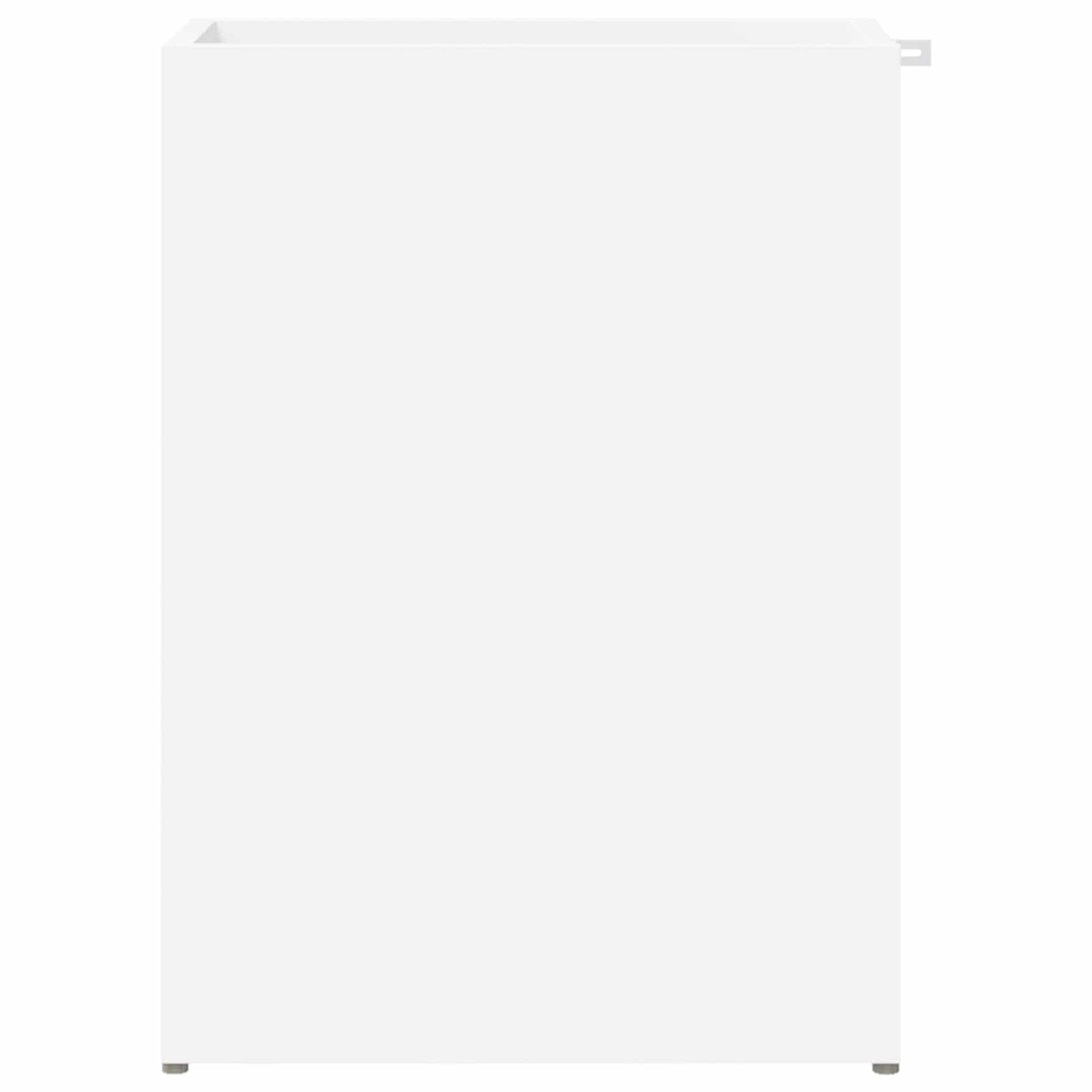 Support de parasol blanc 40 x 20 x 55,5 cm en bois d'ingénierie