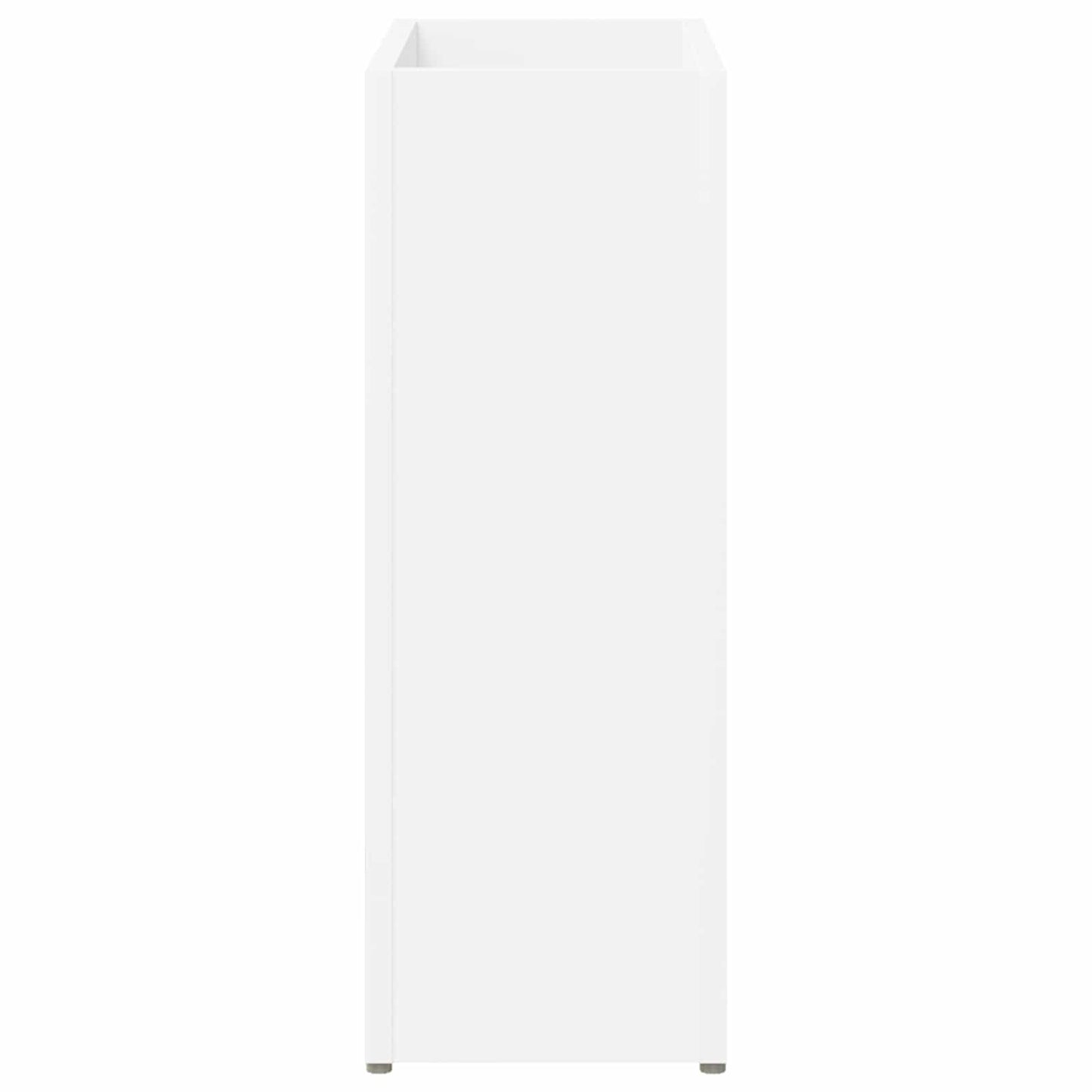 Support de parasol blanc 40 x 20 x 55,5 cm en bois d'ingénierie