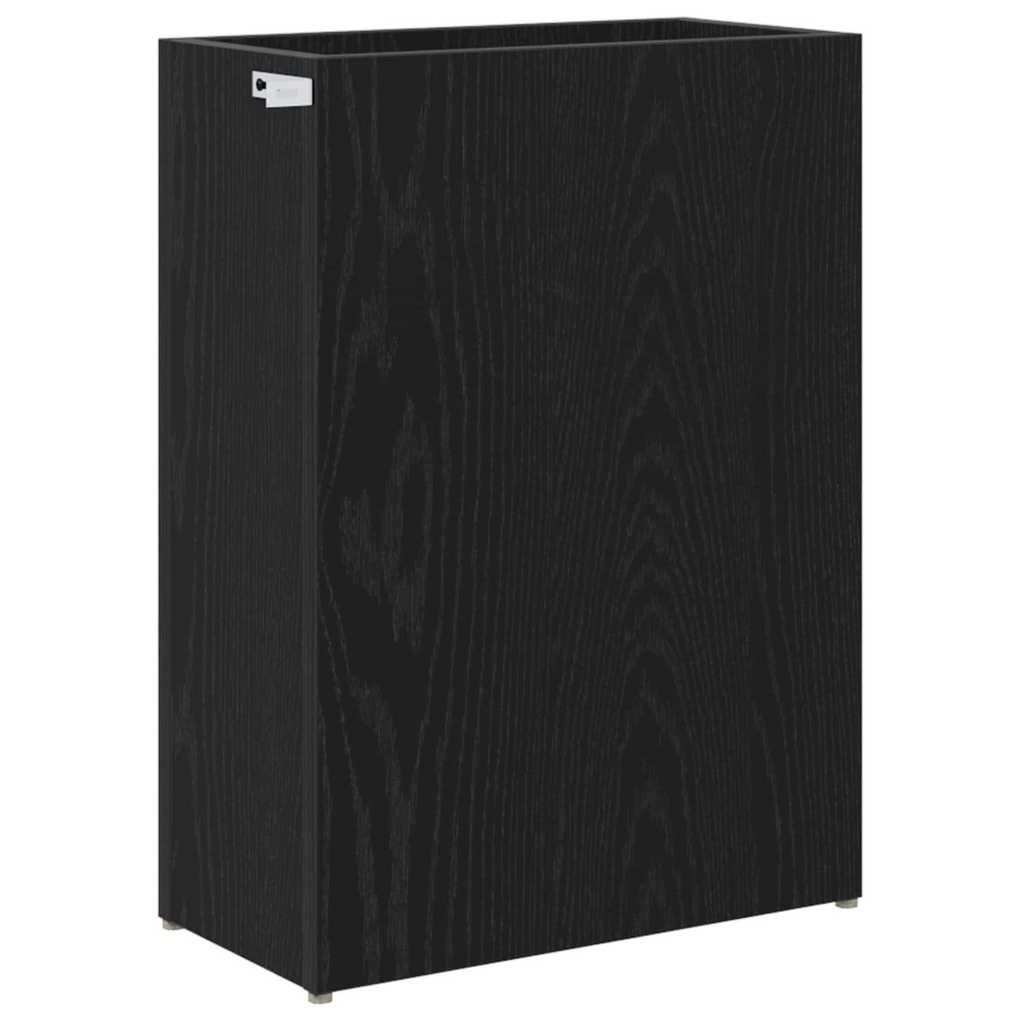 Parasol Holder Black Oak-Look 40 x 20 x 55.5 cm