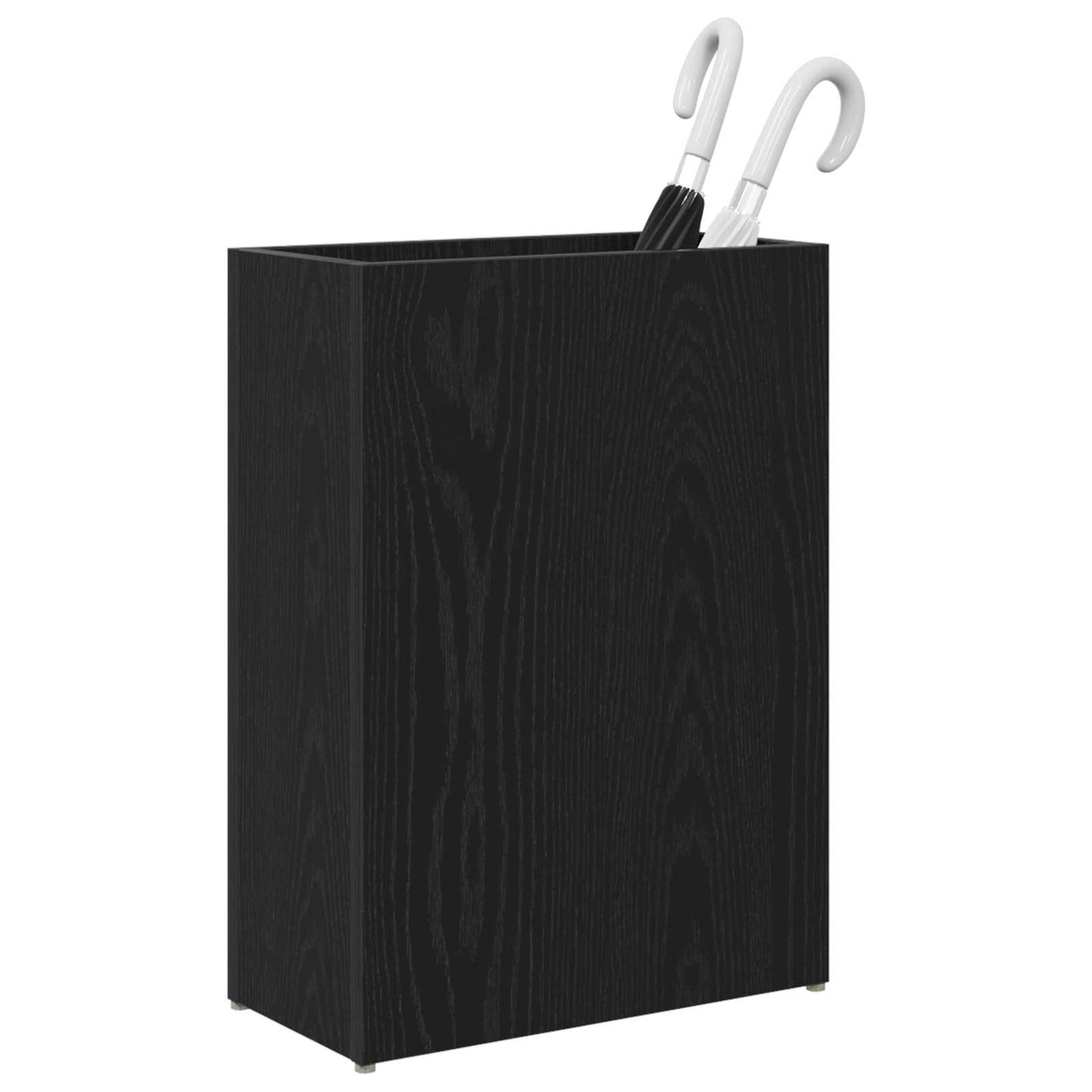 Parasol Holder Black Oak-Look 40 x 20 x 55.5 cm