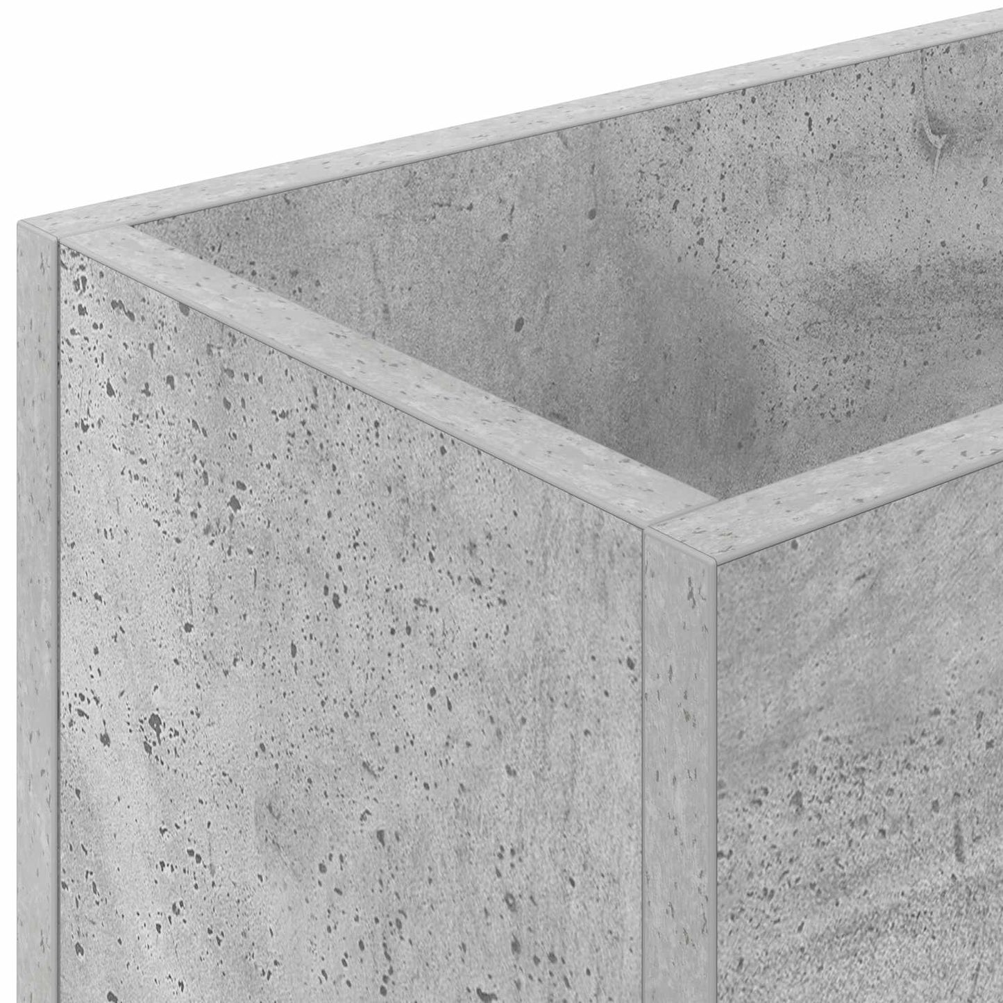 Parasol Holder Concrete Grey 40 x 20 x 55.5 cm Wood-based Material