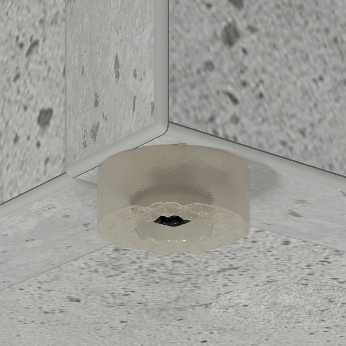 Parasol Holder Concrete Grey 40 x 20 x 55.5 cm Wood-based Material