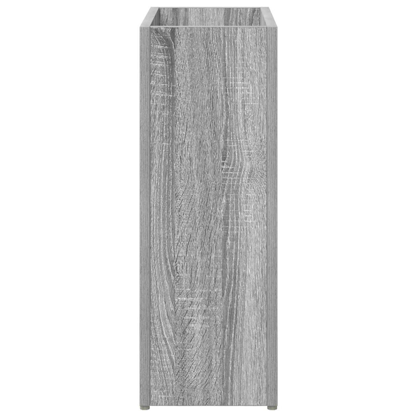Parasol Holder with Storage Sonoma Grey 40 x 20 x 55.5 cm