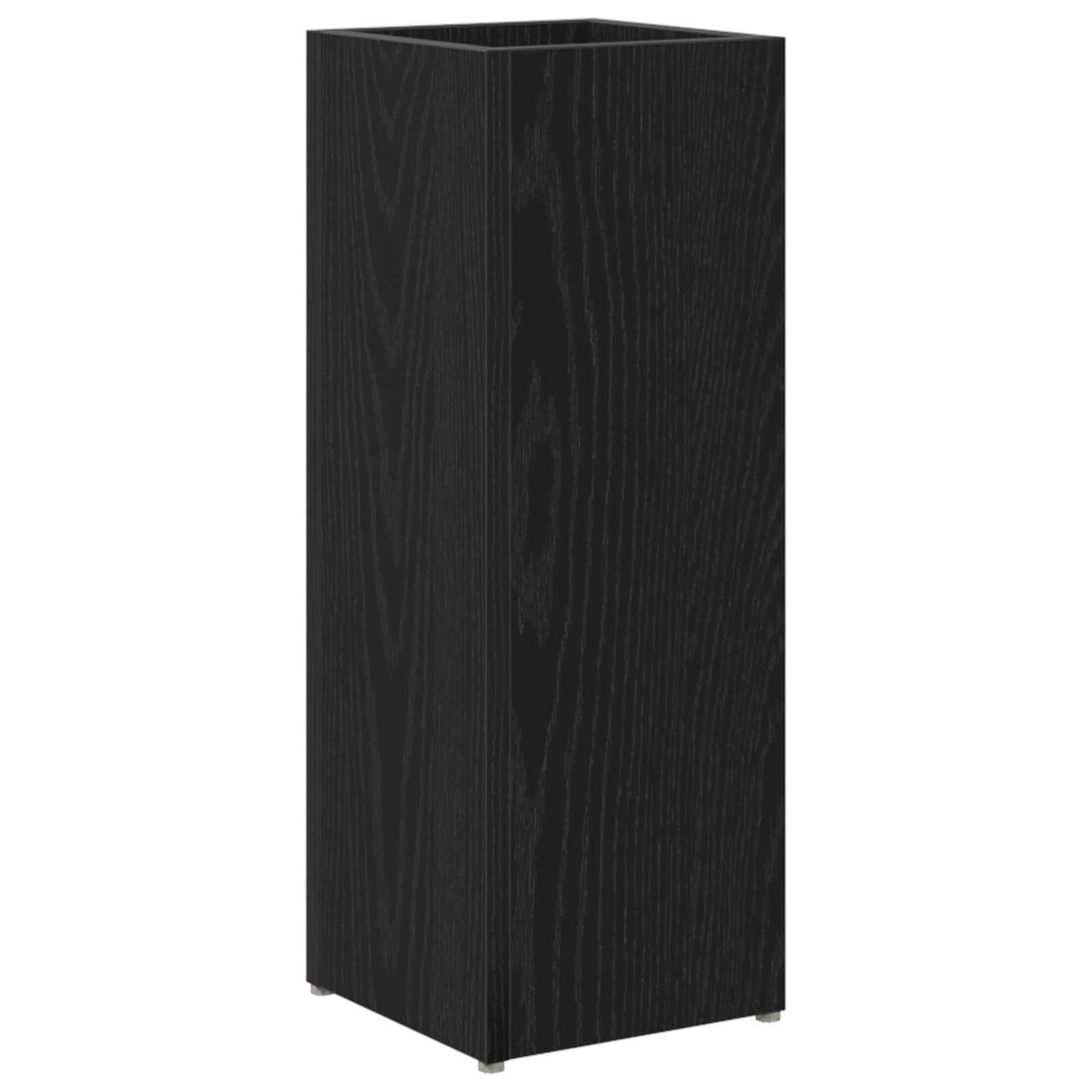 Black Parasol Holder Oak-look 20 x 20 x 55.5 cm