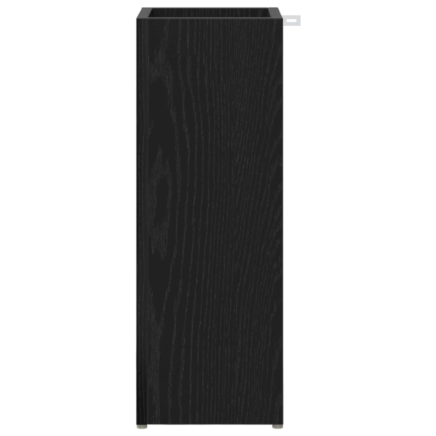 Black Parasol Holder Oak-look 20 x 20 x 55.5 cm