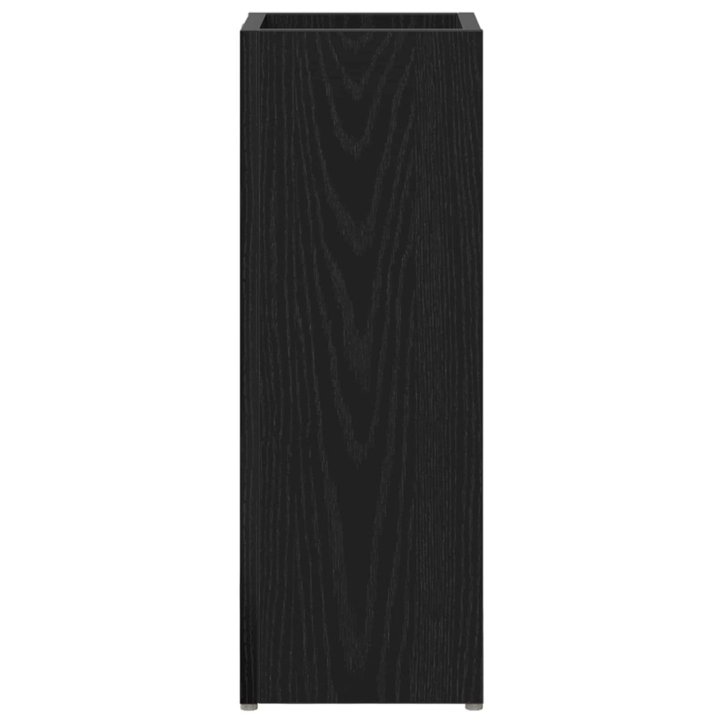 Black Parasol Holder Oak-look 20 x 20 x 55.5 cm