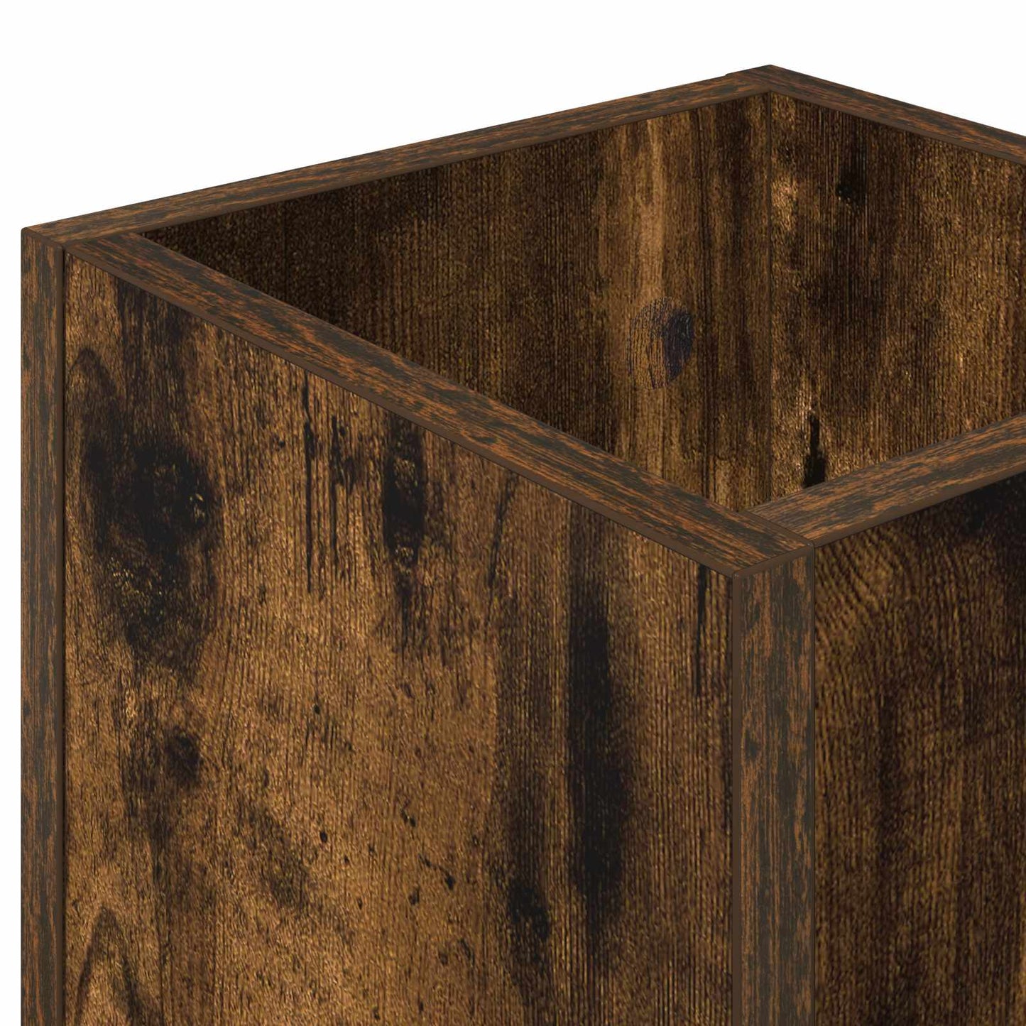 Parasol Holder Smoked Oak 20 x 20 x 55.5 cm