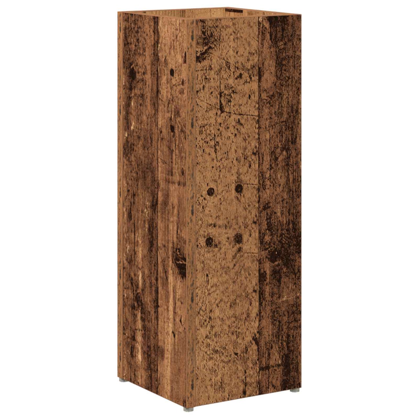 Parasol Holder Reclaimed Wood 20 x 20 x 55.5 cm Wood Material