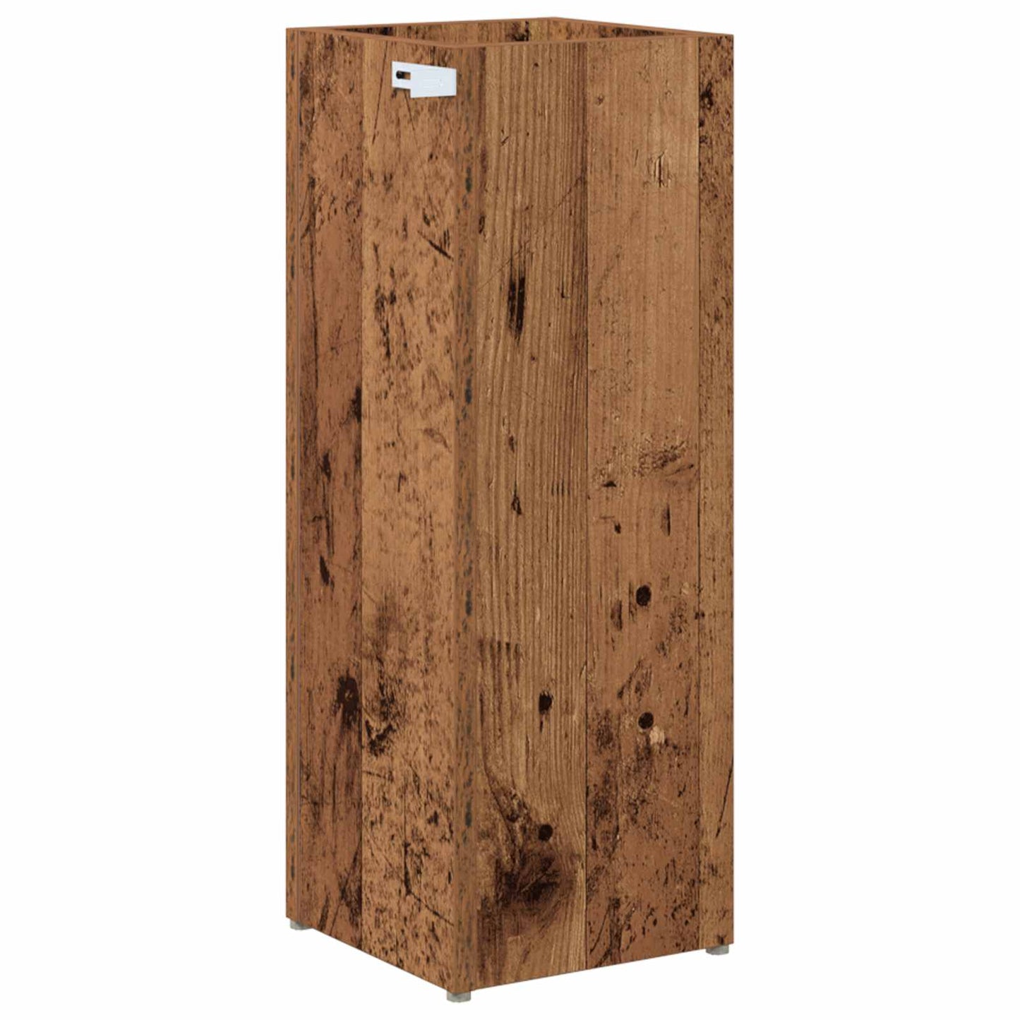 Parasol Holder Reclaimed Wood 20 x 20 x 55.5 cm Wood Material