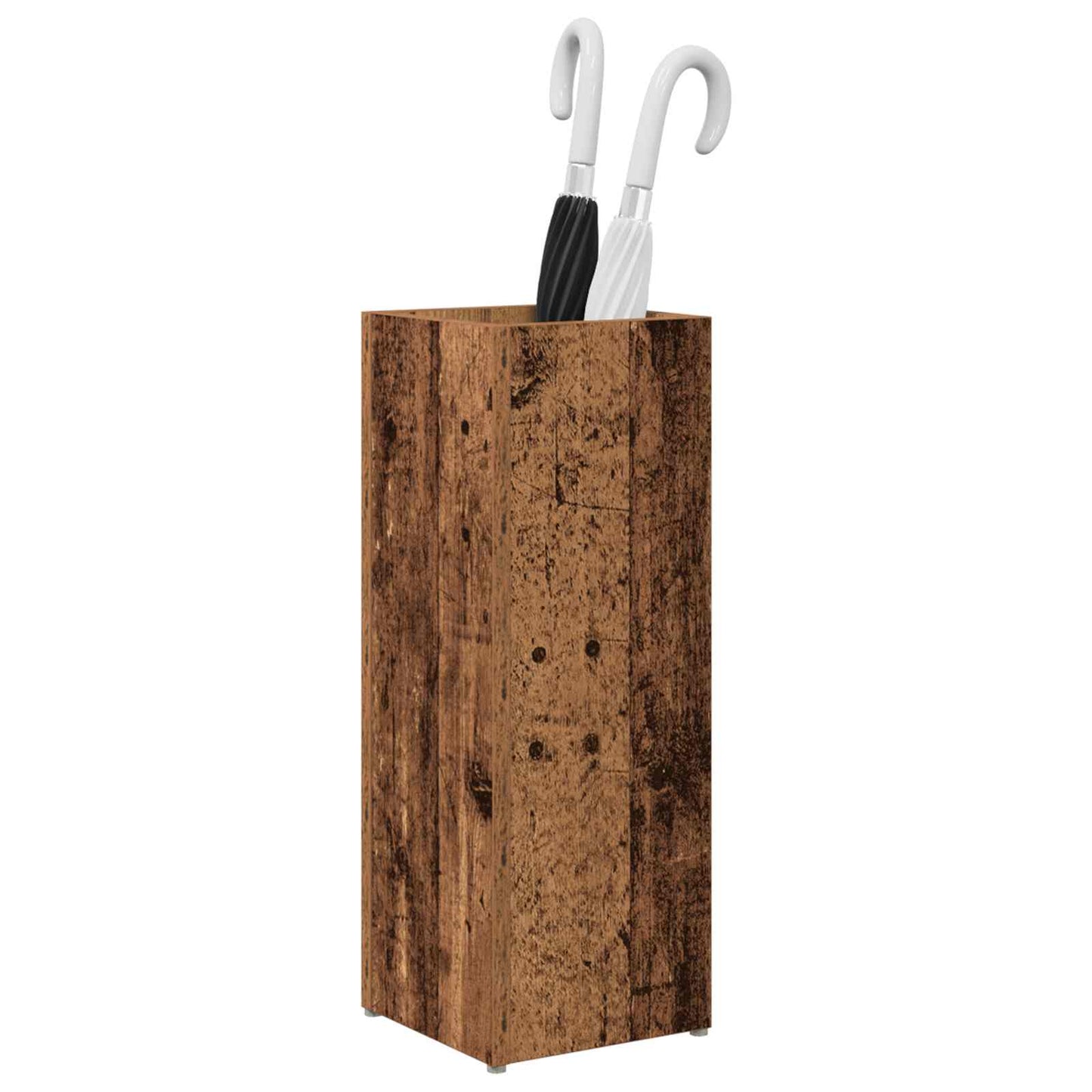 Parasol Holder Reclaimed Wood 20 x 20 x 55.5 cm Wood Material
