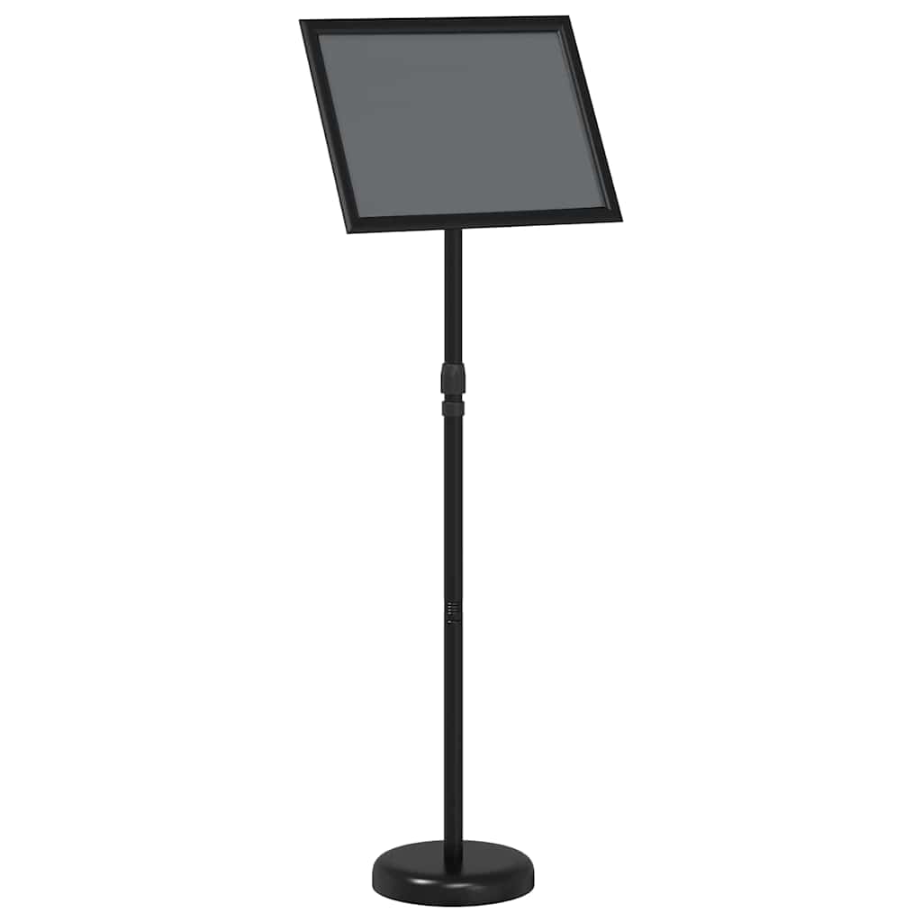 Messestände Schwarz 25 x 25 x 125 cm Aluminium