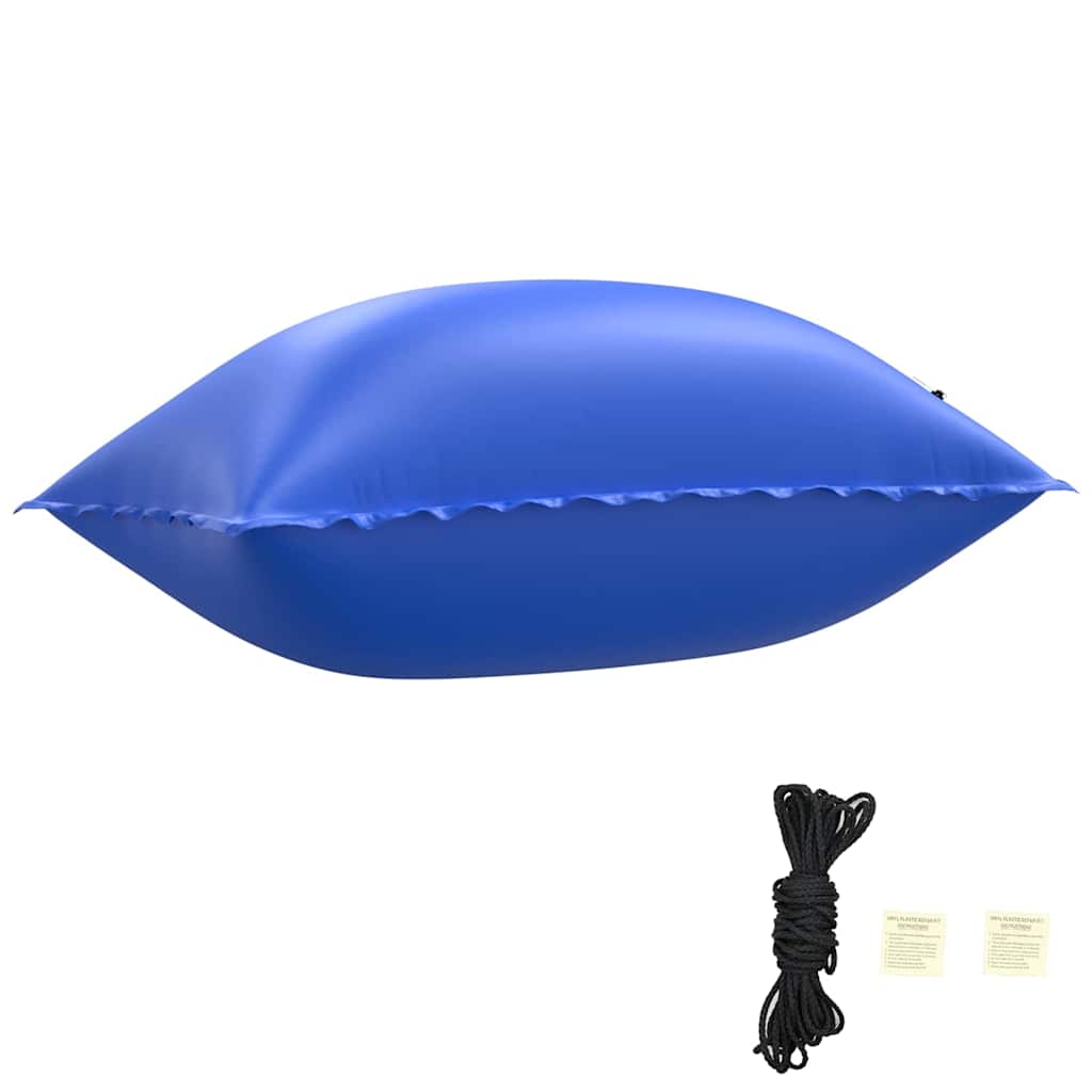 Winter Pool Kissen Blau 380 x 180 x 140 cm PVC