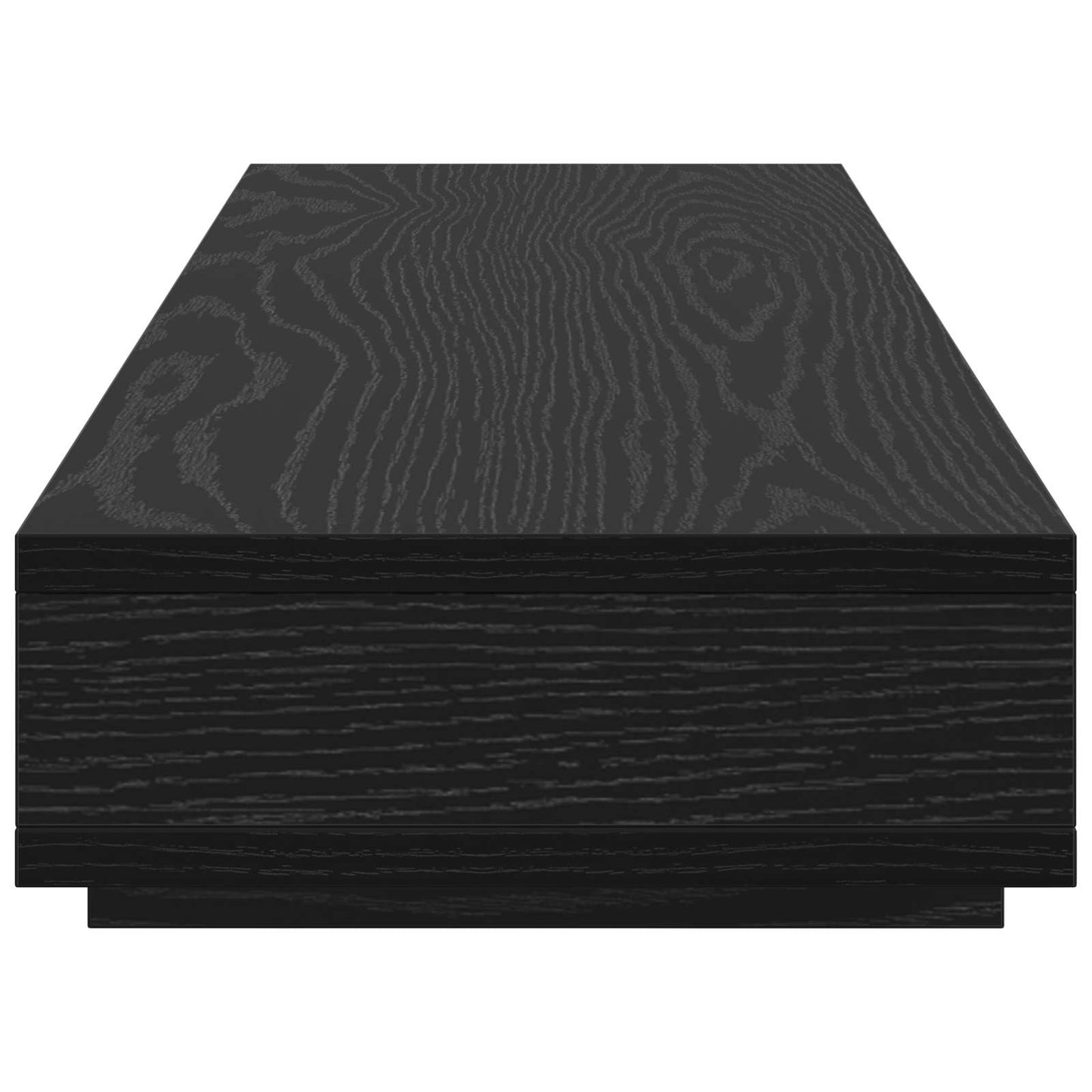 Support d'écran noir 100 x 27 x 15 cm Panneau de particules