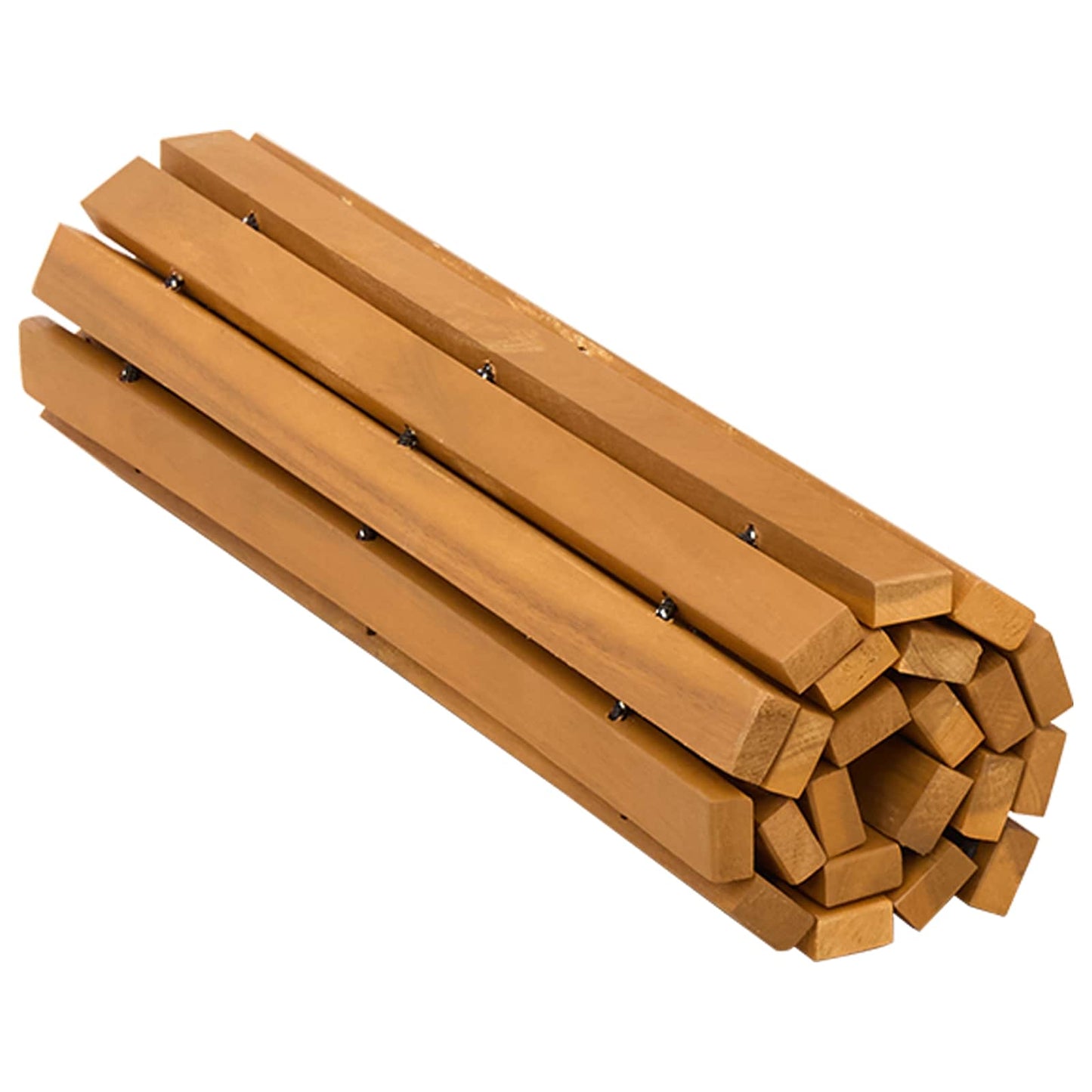 Tapis de bain marron 60 x 40 cm en acacia massif
