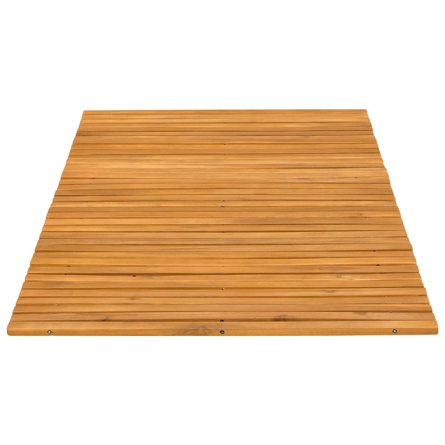 Bath Mat Brown 100 x 60 cm Solid Acacia Wood