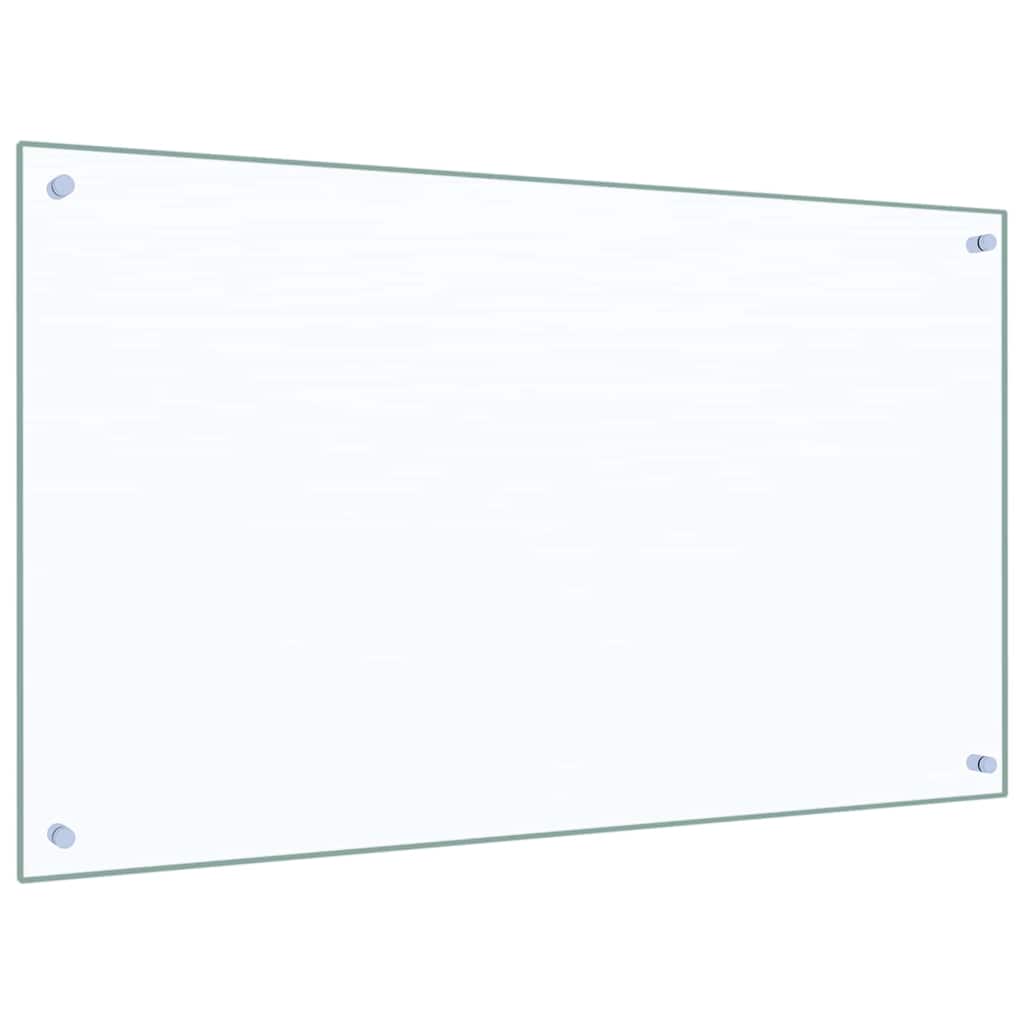 Küchenrückwand 2 pcs Transparent 100 x 60 cm Gehärtetes Glas