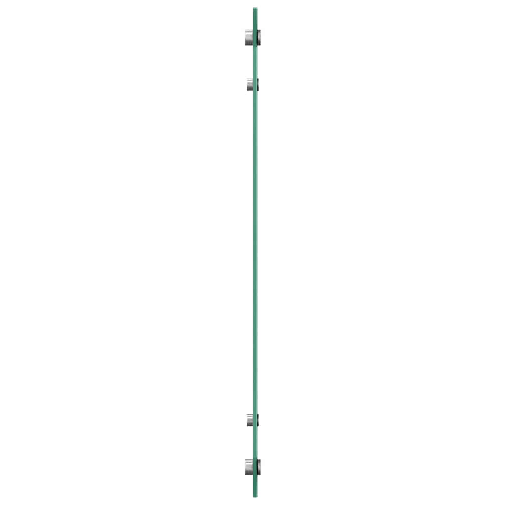 Küchenrückwand 2 pcs Hellgrau 70 x 60 cm Gehärtetes Glas