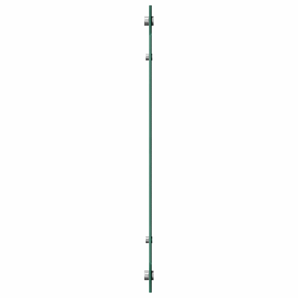 Küchenrückwand 2 pcs Hellgrau 90 x 60 cm Gehärtetes Glas