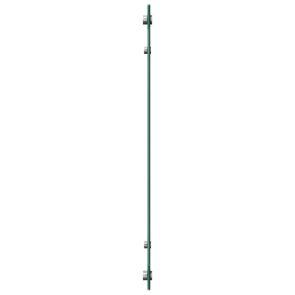 Küchenrückwand 2 pcs Dunkelgrau 80 x 60 cm Gehärtetes Glas