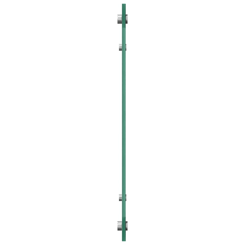 Küchenrückwand 2 pcs Weiß 80 x 50 cm Gehärtetes Glas