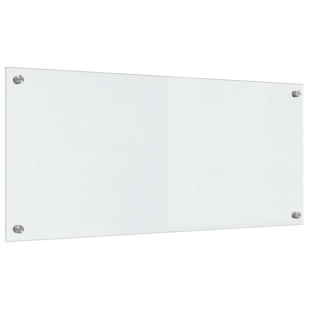 Küchenrückwand 2 pcs Transparent 90 x 40 cm Gehärtetes Glas