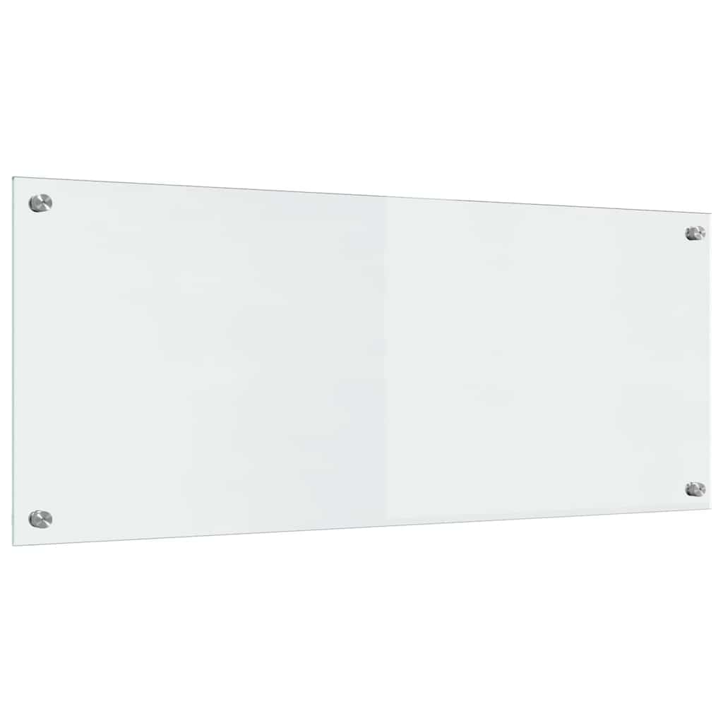 Küchenrückwand 2 pcs Transparent 100 x 40 cm Gehärtetes Glas
