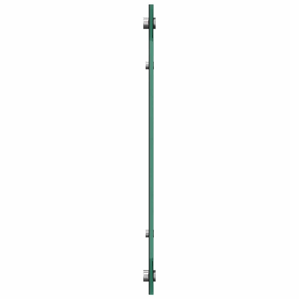 Küchenrückwand 2 pcs Schwarz 100 x 50 cm Gehärtetes Glas