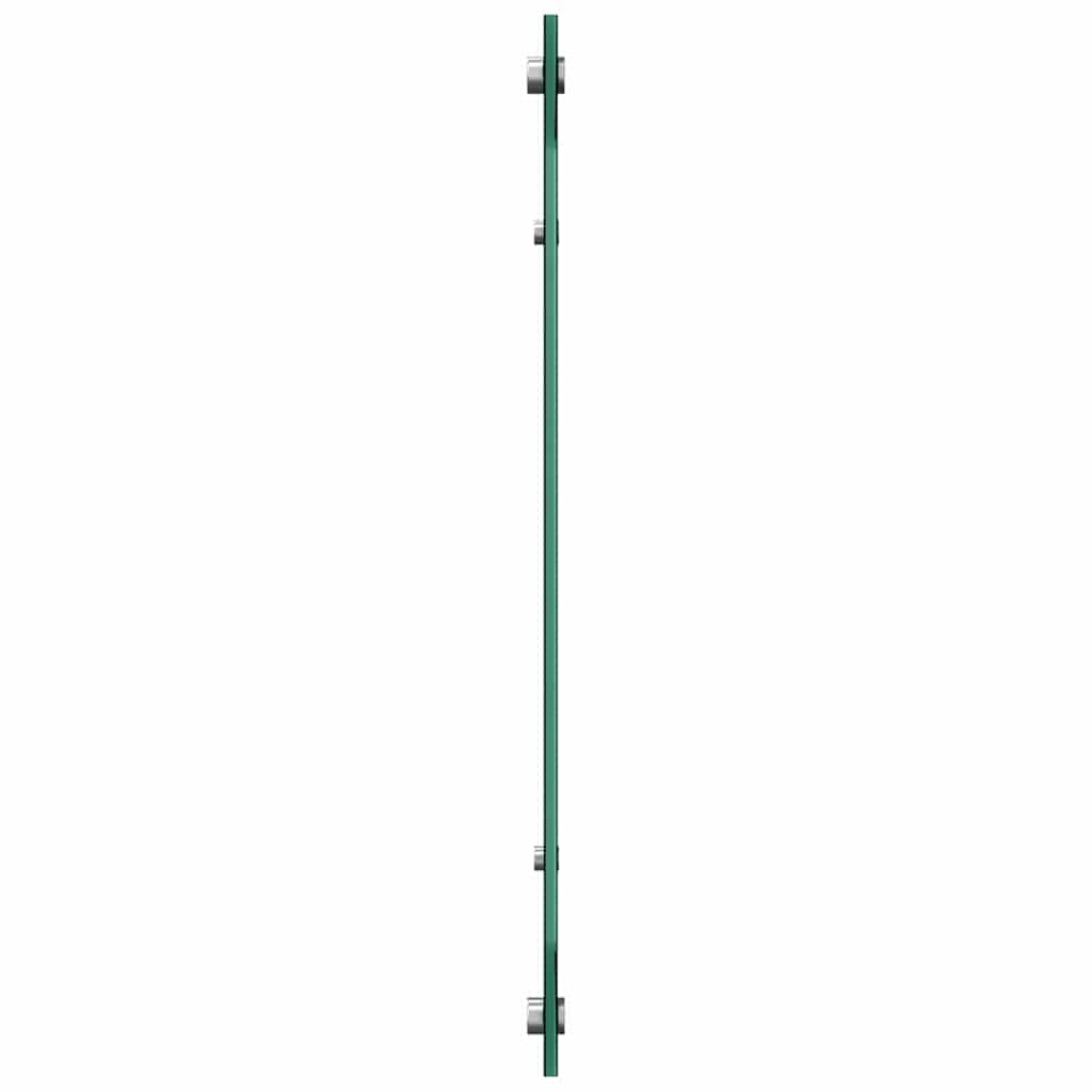 Küchenrückwand 2 pcs Schwarz 100 x 60 cm Gehärtetes Glas
