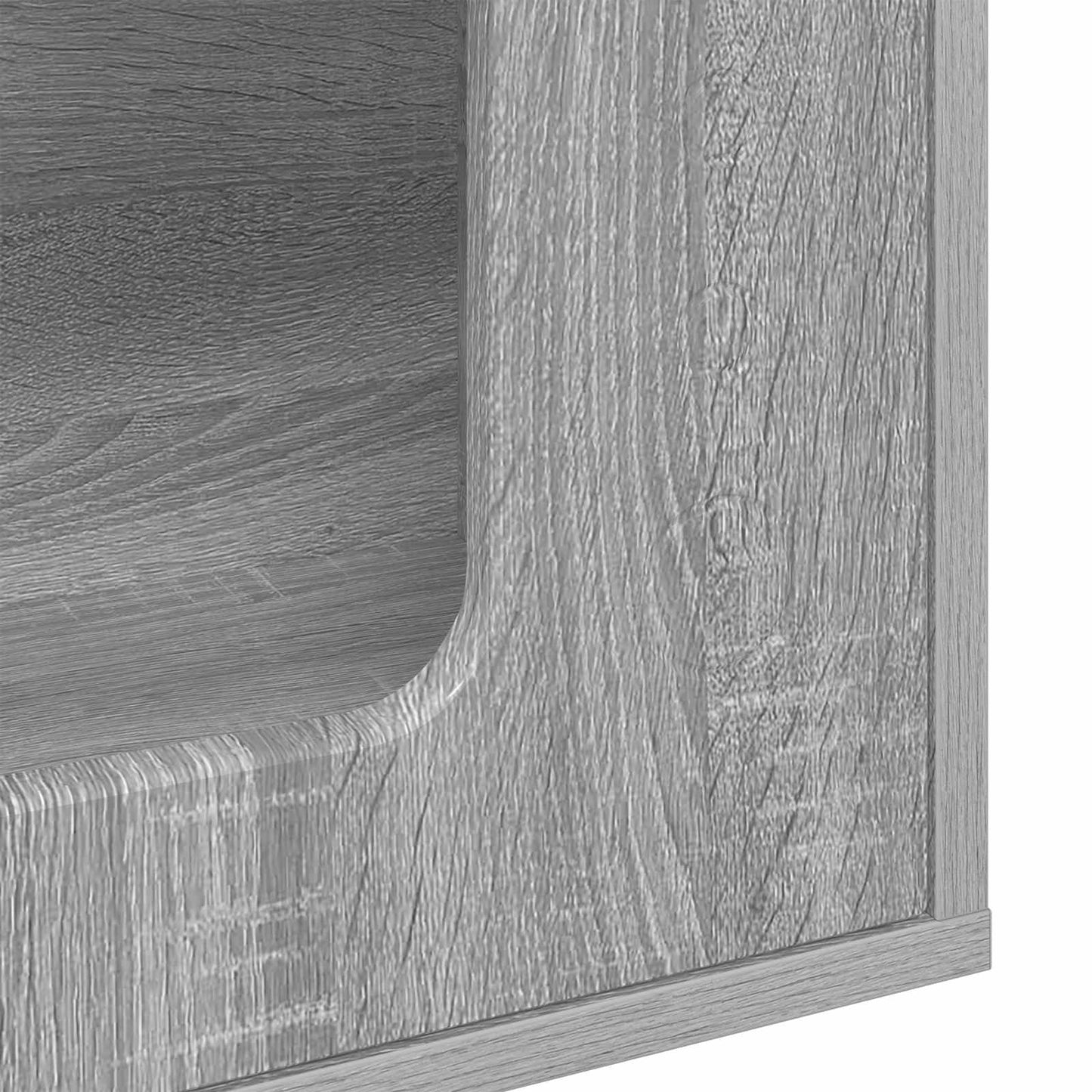 Katzenhaus Graues Sonoma 51 x 30 x 42,5 cm Holzwerkstoff