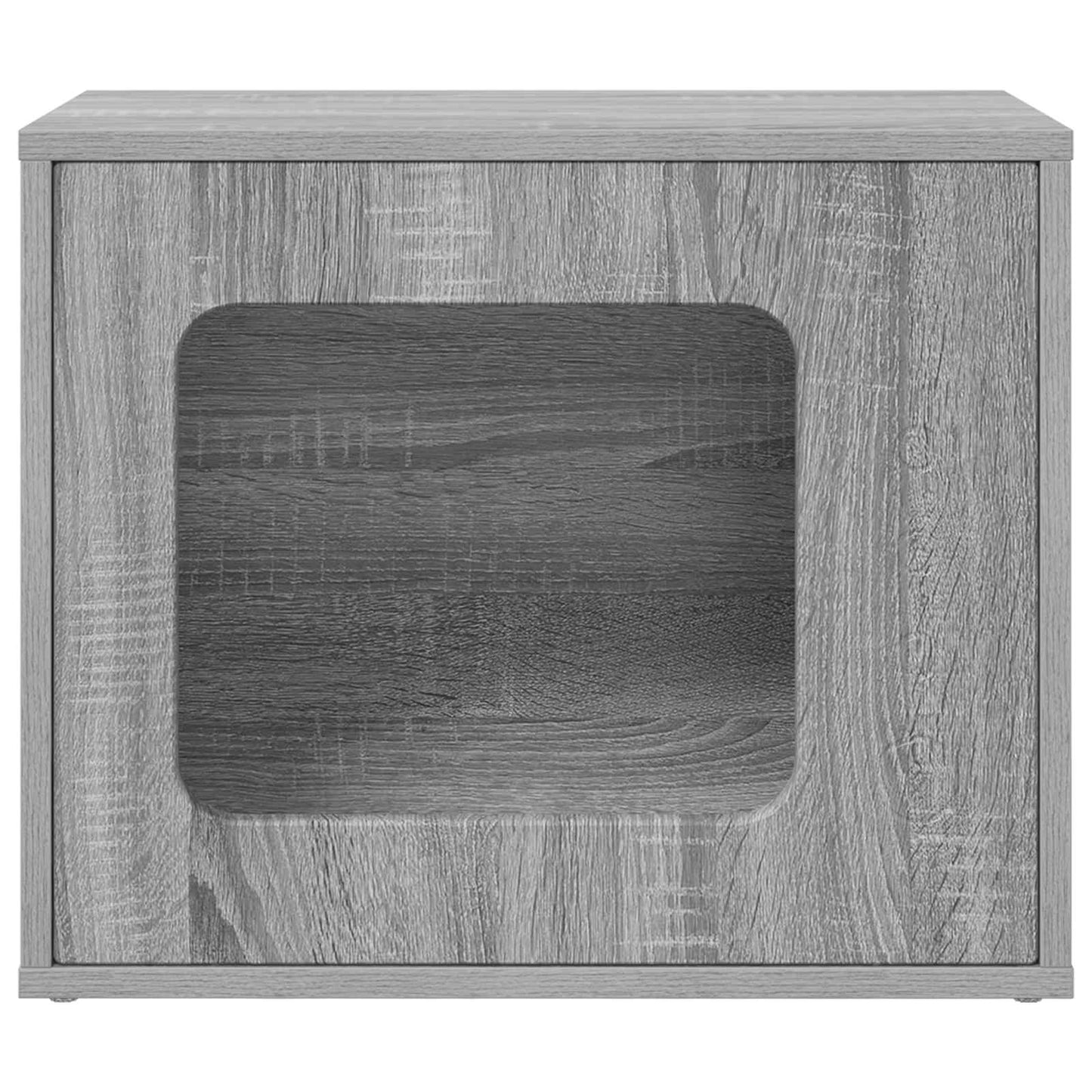 Katzenhaus Graues Sonoma 51 x 30 x 42,5 cm Holzwerkstoff