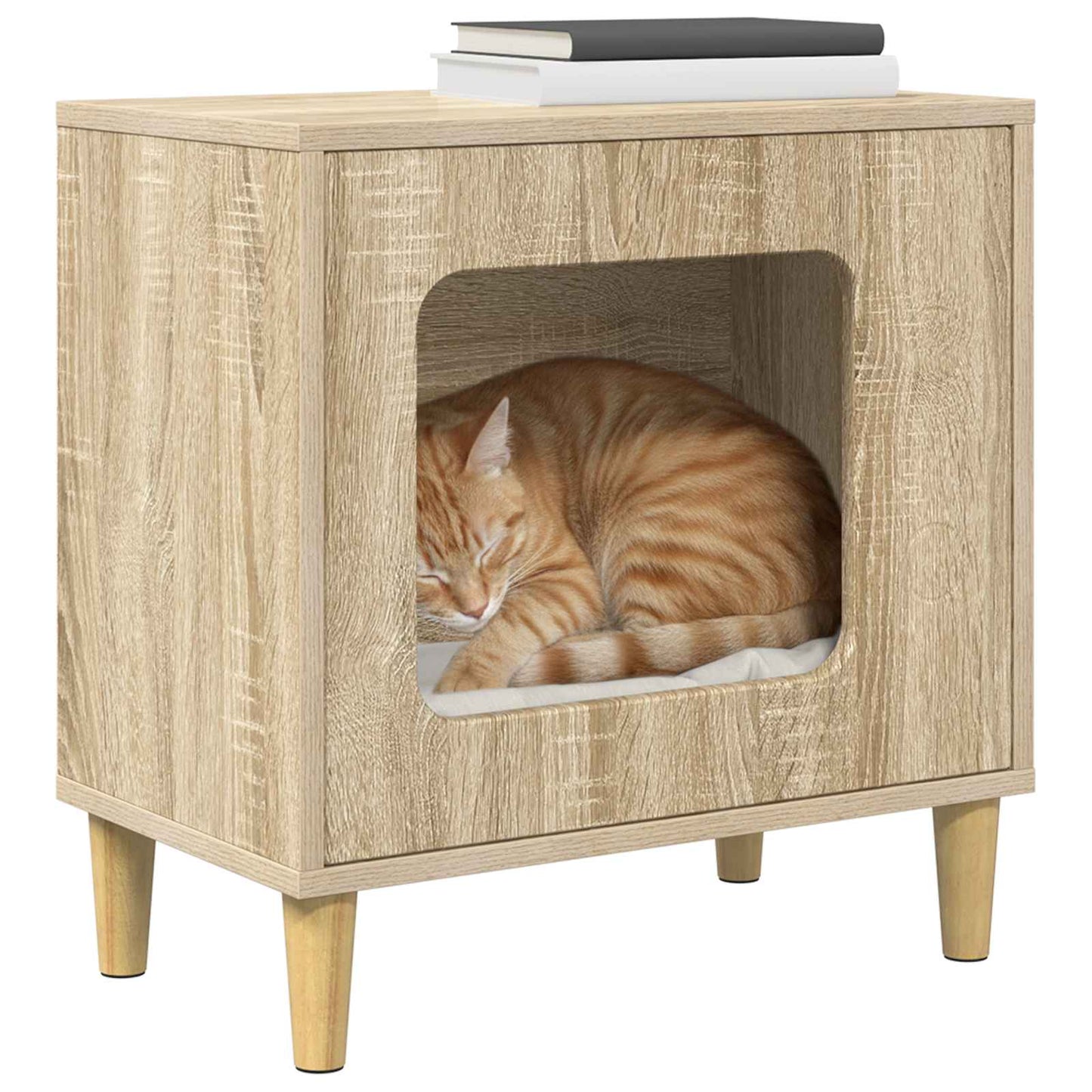 Katzenhaus Sonoma 51 x 30 x 52 cm Holzwerkstoff