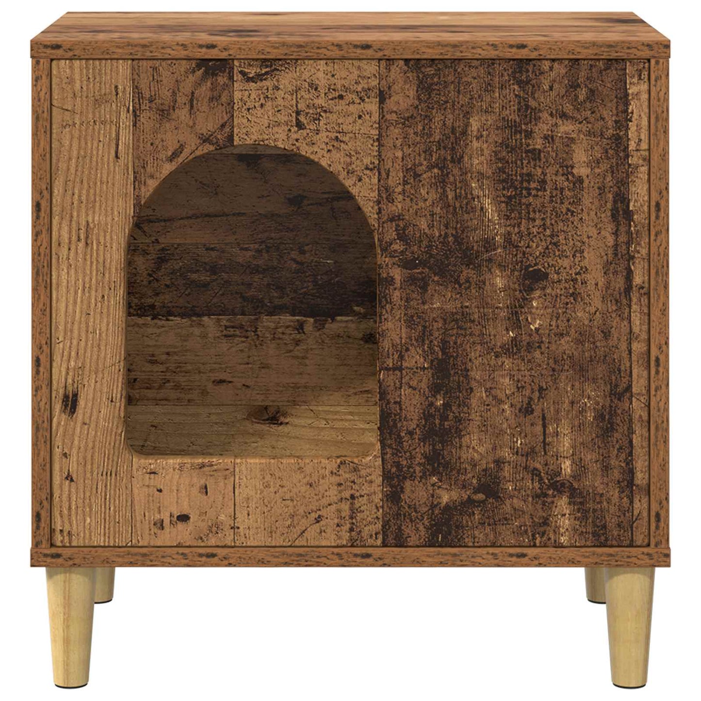 Katzenhaus Altholz 51 x 30 x 52 cm Holzwerkstoff