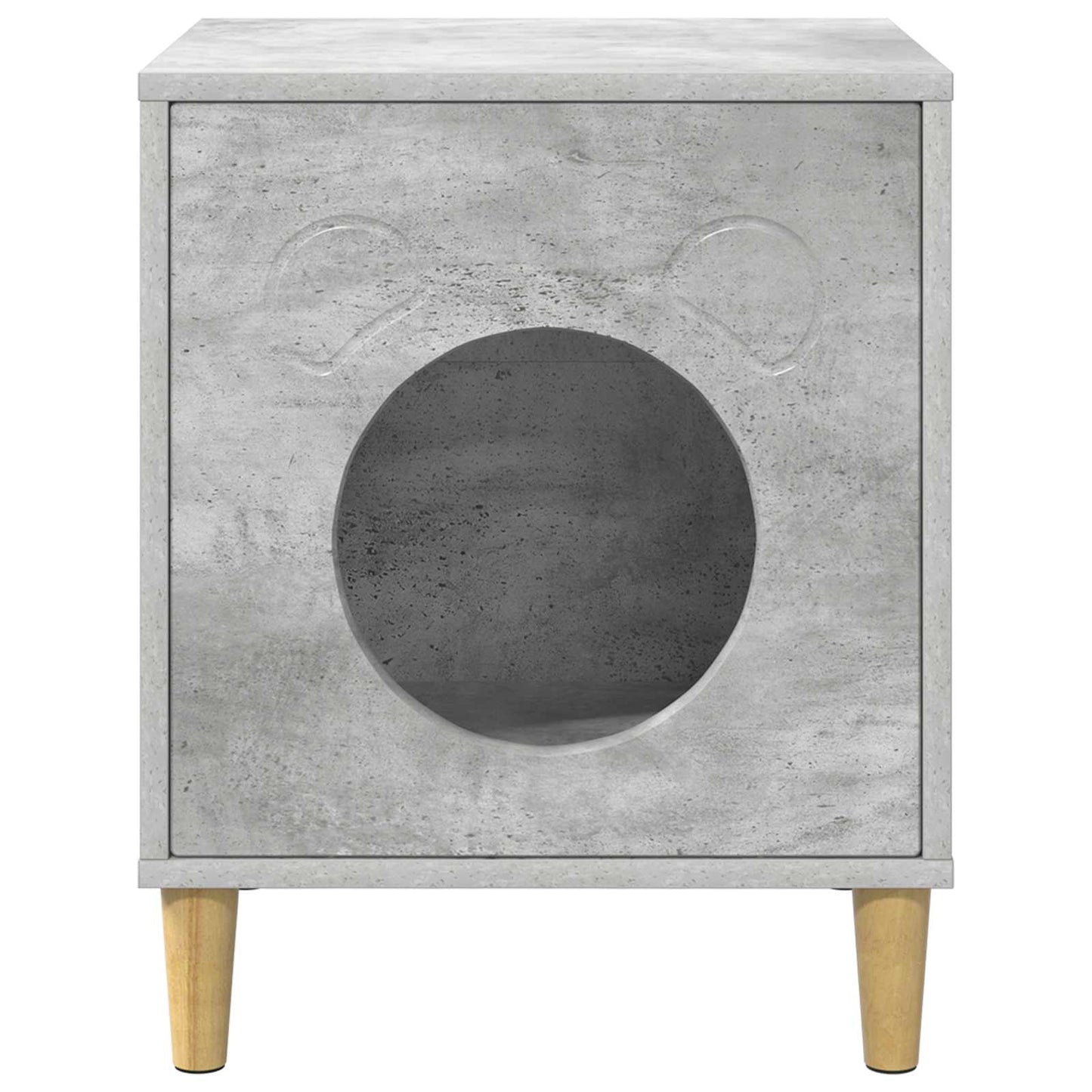 Katzenhaus Beton 42,5 x 40 x 53 cm Holzwerkstoff