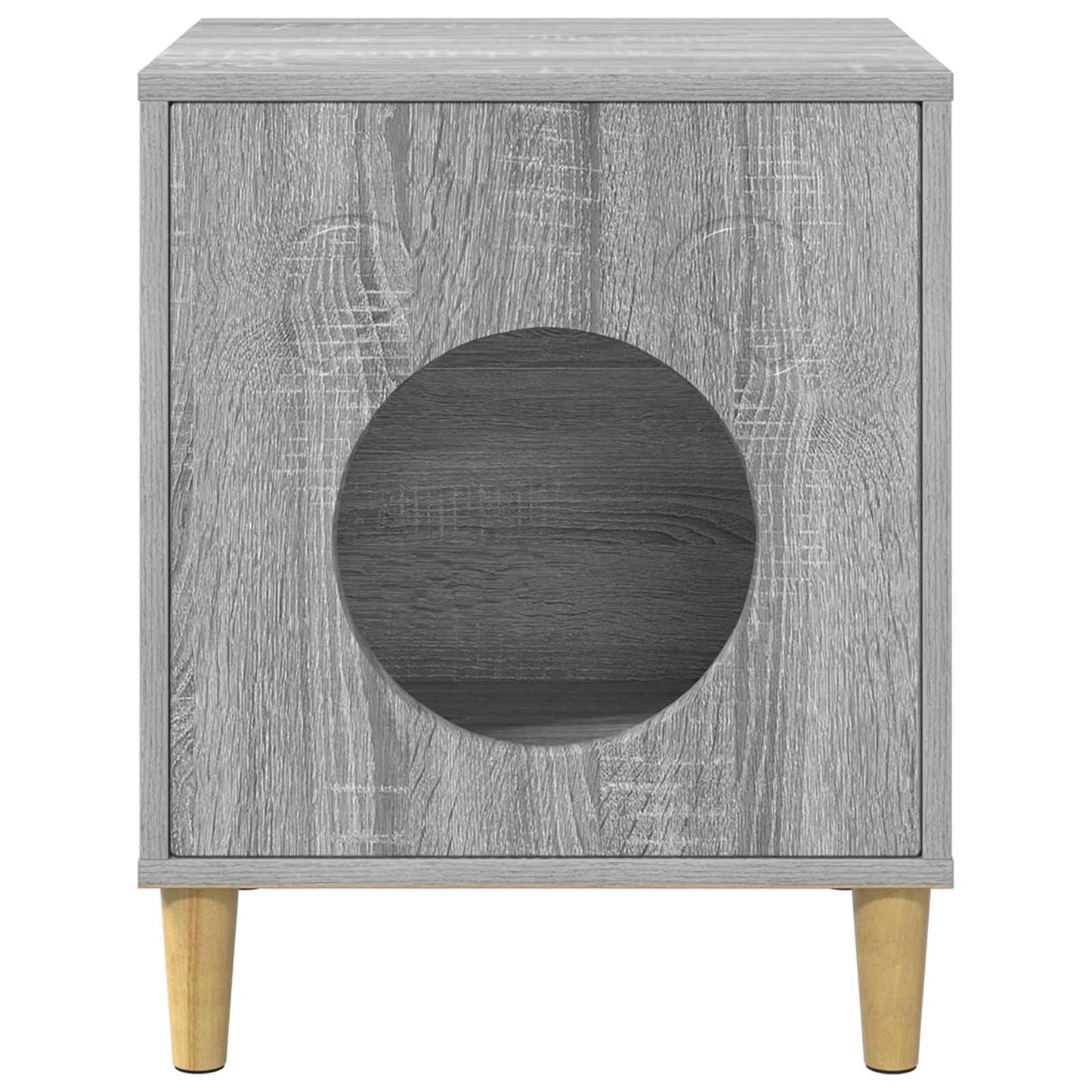Katzenhaus Graues Sonoma 42,5 x 40 x 53 cm Holzwerkstoff