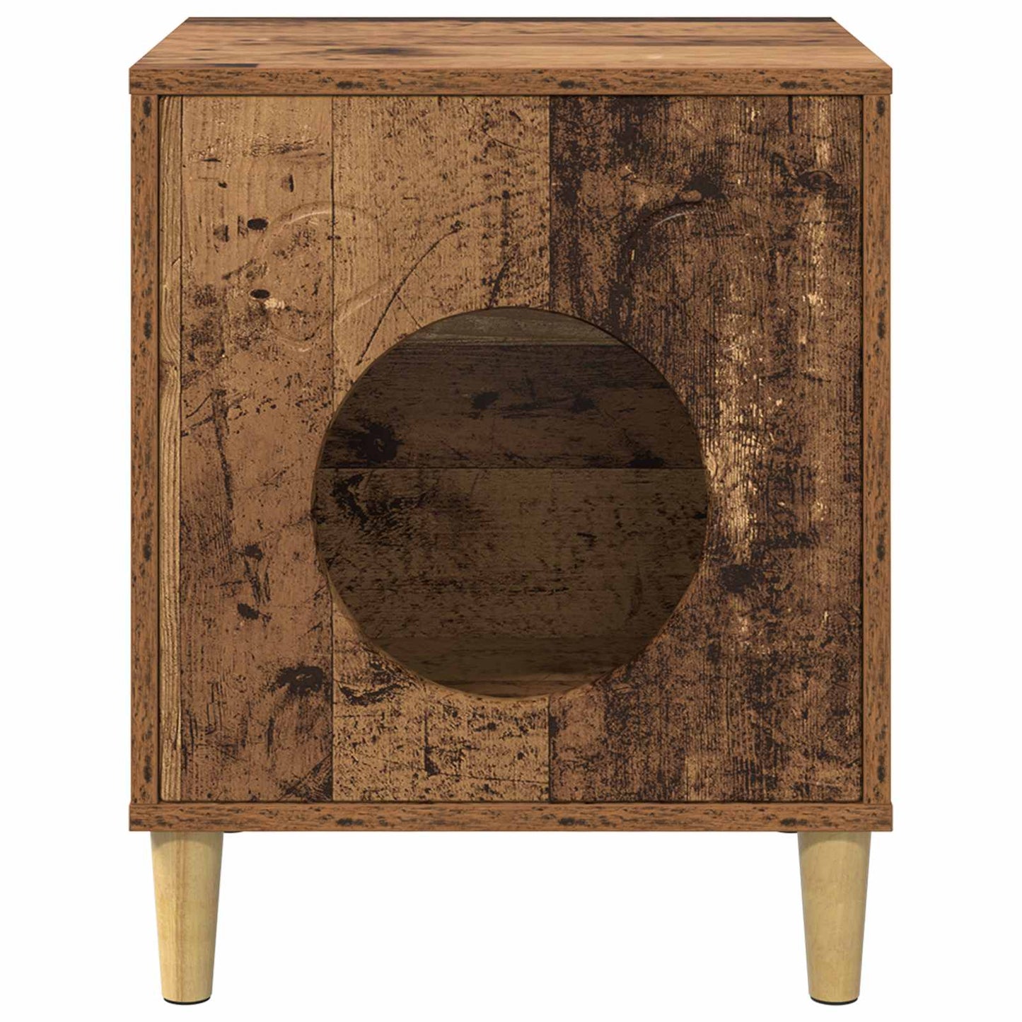Katzenhaus Altholz 42,5 x 40 x 53 cm Holzwerkstoff