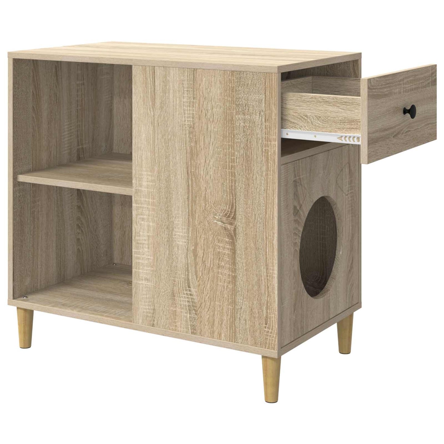 Katzenhaus Sonoma 72 x 42,5 x 70 cm Holzwerkstoff