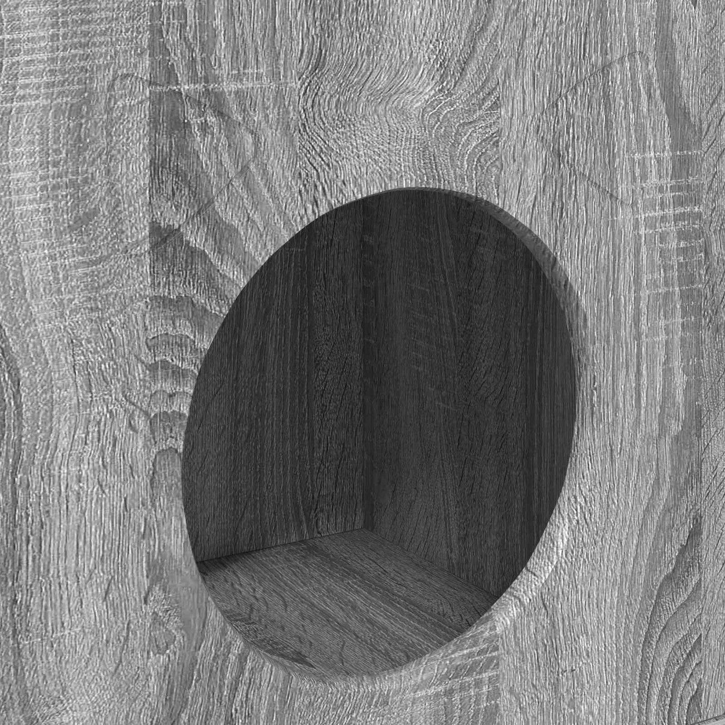 Katzenhaus Graues Sonoma 72 x 42,5 x 70 cm Holzwerkstoff