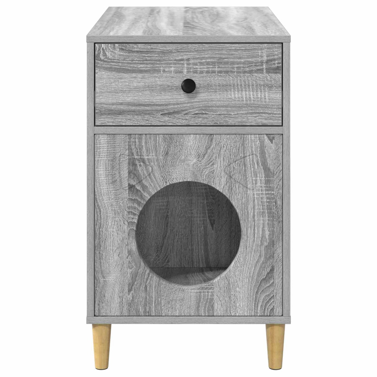 Katzenhaus Graues Sonoma 72 x 42,5 x 70 cm Holzwerkstoff