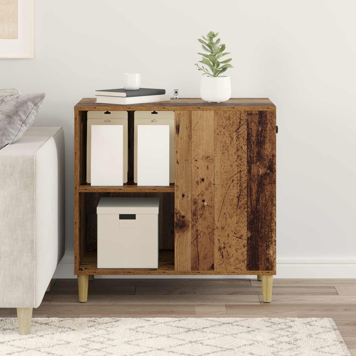 Katzenhaus Altholz 72 x 42,5 x 70 cm Holzwerkstoff