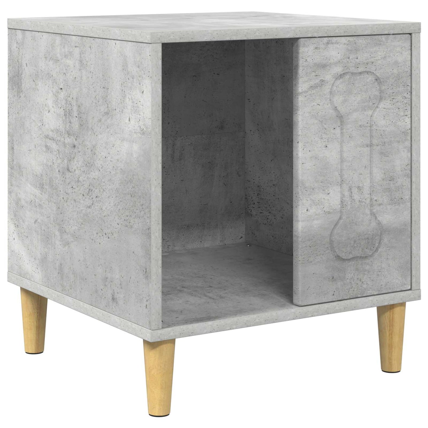 Hundehütte Beton 44 x 42 x 49 cm Holzwerkstoff